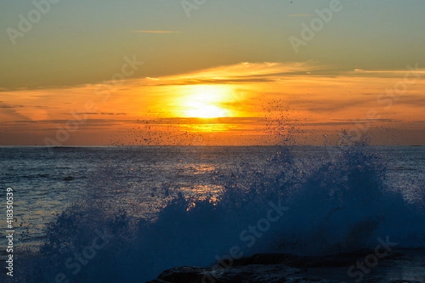 Obraz sunset over the sea