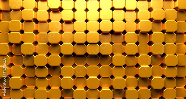 Obraz Abstract Background with Geometric Shapes