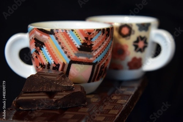 Obraz tabliczka czekolady