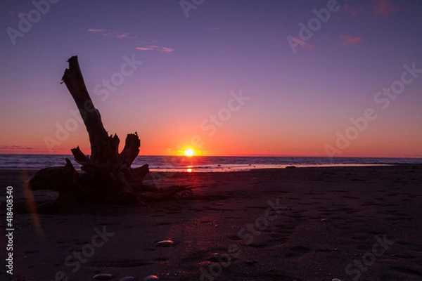 Obraz sunset at the beach