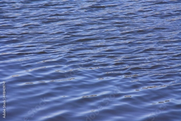 Obraz blue water surface