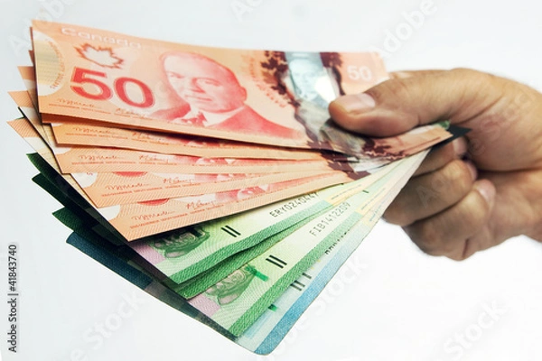 Obraz Canadian money