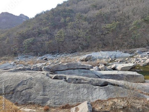 Obraz 자연이 만든 바위들