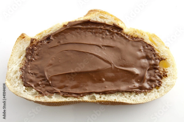 Obraz Tartine au chocolat