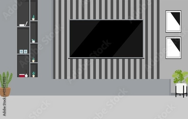 Obraz modern living room