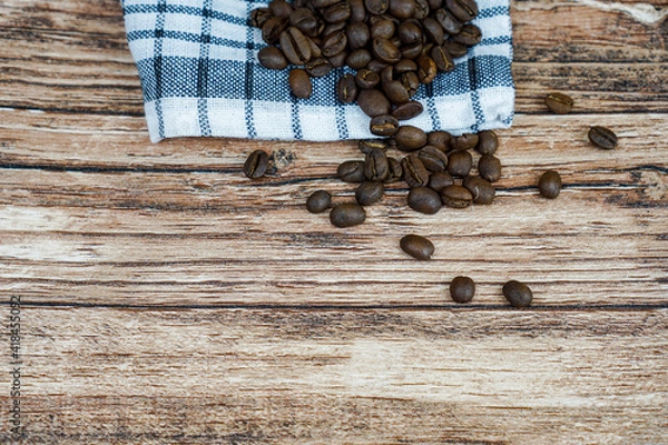 Fototapeta Coffee is a brewed drink prepared from roasted coffee beans, the seeds of berries from certain Coffea species. Drinking coffee can do much more than provide an energy boost.