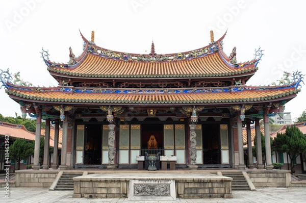 Fototapeta 台北市孔子廟