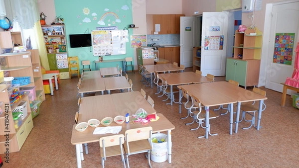 Obraz kindergarten classroom