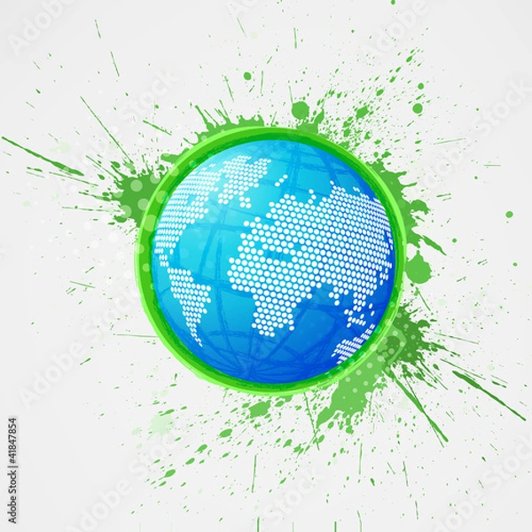 Fototapeta Abstract globe