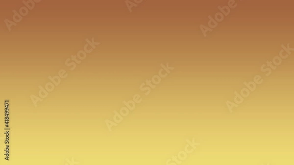 Fototapeta Abstract combination of earth brown , goldenrod , gold and yellow solid color linear gradient background on the horizontal frame