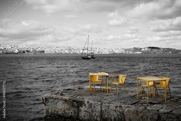 Obraz Cafe on the beach