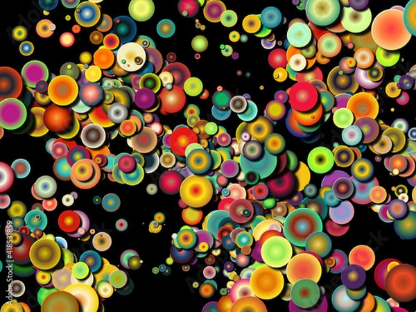 Obraz Color Circle Texture