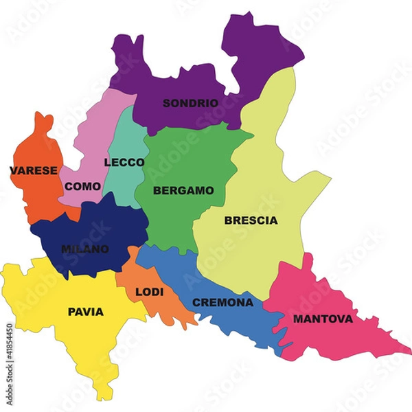 Obraz Region Lombardii
