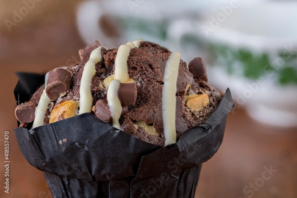 Obraz Schokoladen-Cupcake