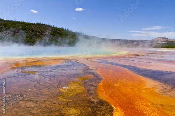 Obraz Yellowstone Grand Prismatic Spring