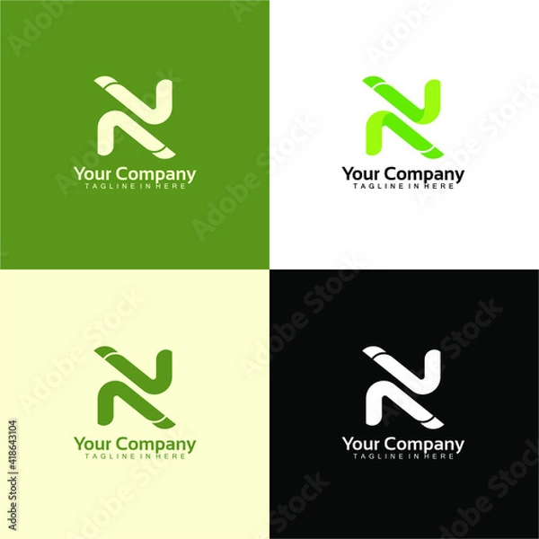 Obraz geometric symbol icon design logo vector template