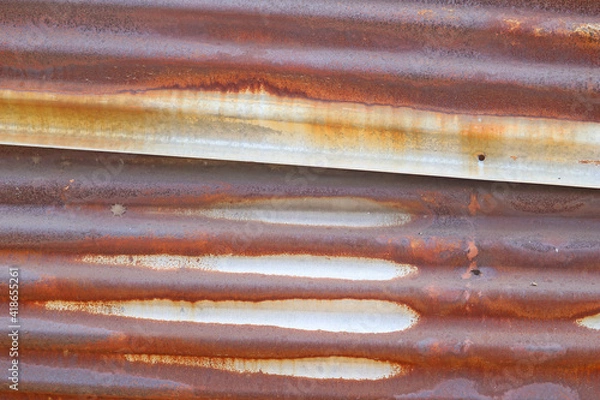 Fototapeta rusty metal texture