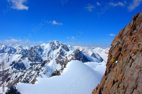Obraz snow covered mountain