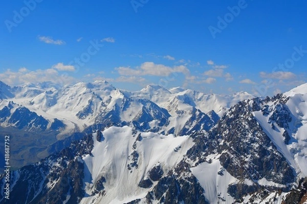 Obraz swiss mountains in winter