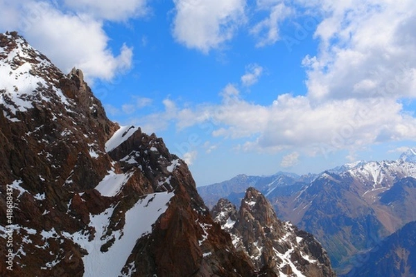 Obraz landscape with snow