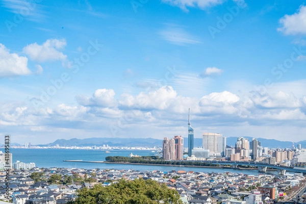 Obraz 福岡市の街並み