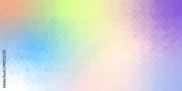 Obraz Light trendy surface design. vector modern geometrical dots abstract background.