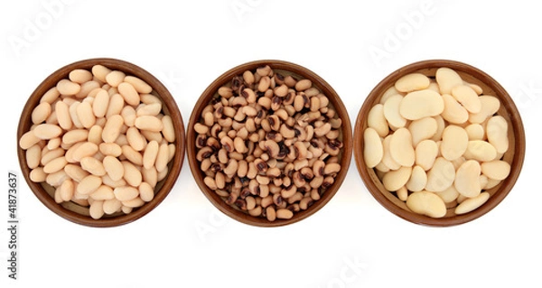 Obraz Gotowana fasola i groszek