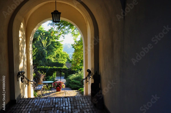 Fototapeta przejście