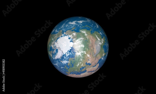 Fototapeta earth in space