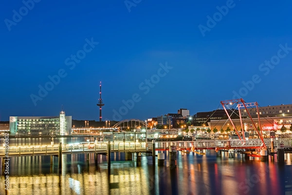 Fototapeta Kiel am Abend