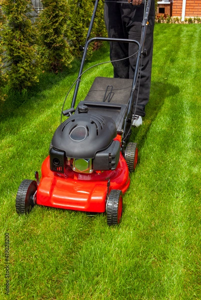 Obraz Lawn mower
