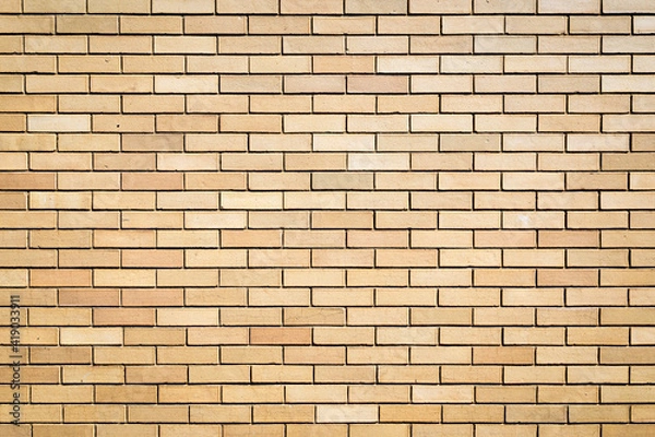 Obraz Tan Exterior Brick Wall
