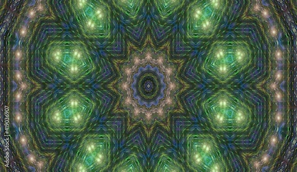 Obraz Mixed digital backgrounds of various designs and colors, suitable for text or images, can be used as headers or banners, also perfect for website design.