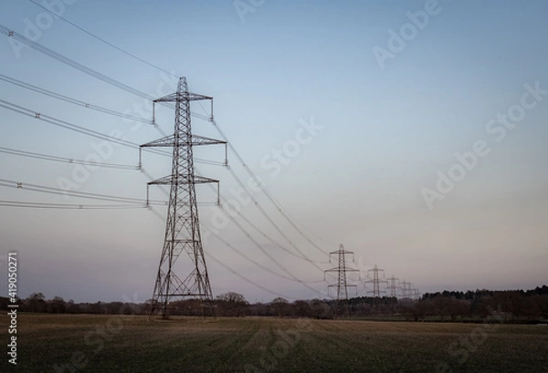 Obraz Powerlines