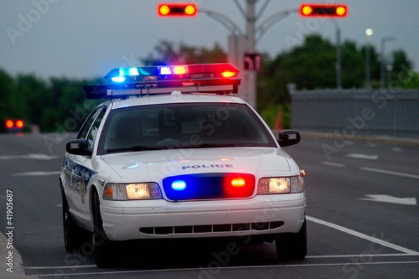 Obraz Police car