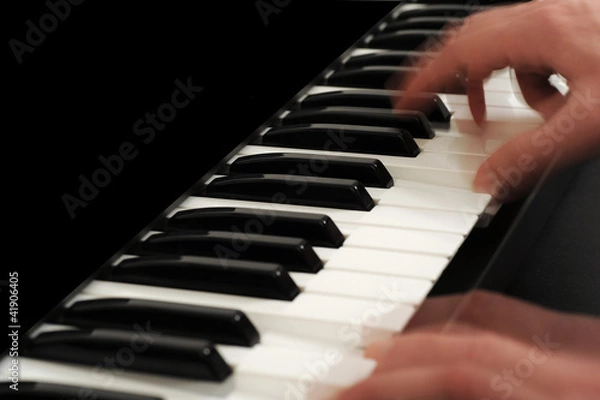 Obraz Piano Player in Action