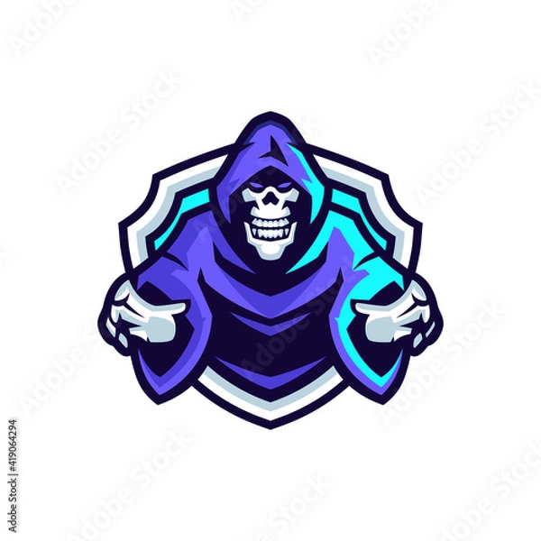 Fototapeta Reaper Esports Logo Templates
