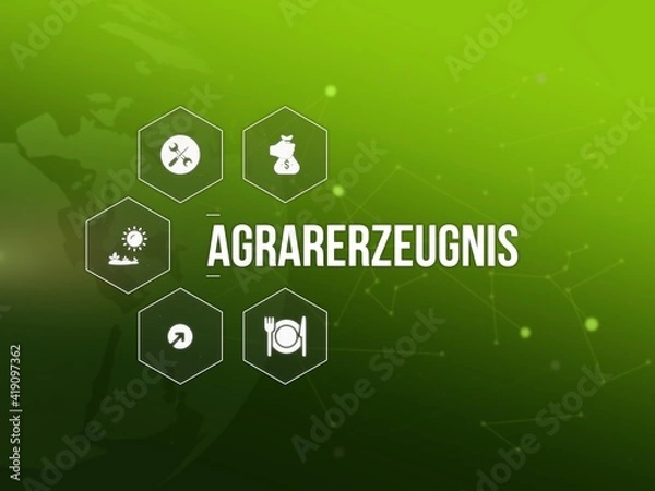 Obraz Agrarerzeugnis