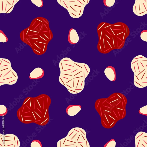 Obraz Organic seamless pattern