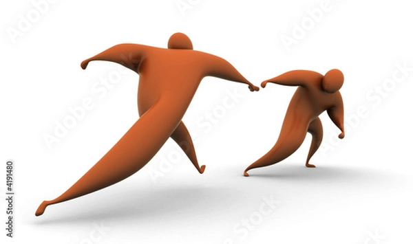 Obraz Discipline course de relais