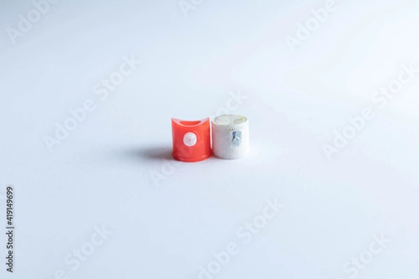 Obraz plastic graffiti spray cap after used background
