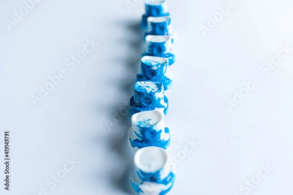 Obraz plastic graffiti spray cap after used background