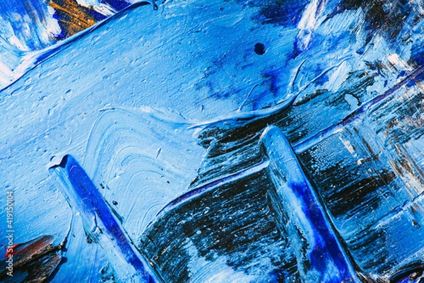 Obraz abstract oil paint texture on canvas, background