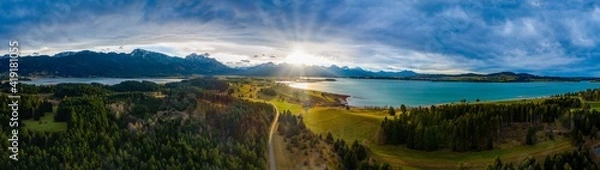 Obraz Forggensee Panorama