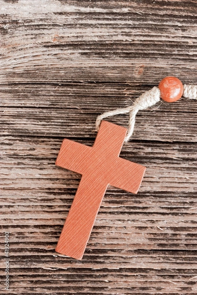 Obraz kreuz auf kette