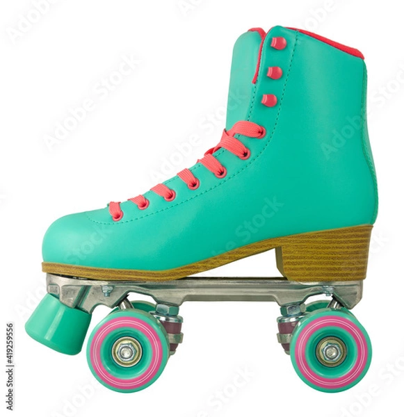 Obraz Isolated Retro Roller Skate