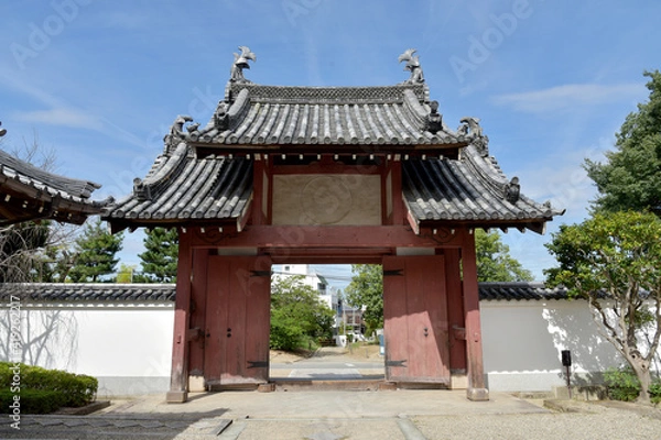 Fototapeta 黄檗山萬福寺　総門　京都府宇治市