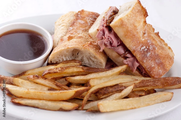 Obraz beef dip or french dip