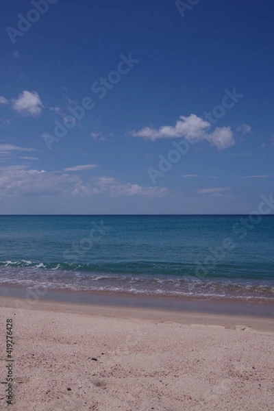 Obraz ビーチリゾートの波打ち際