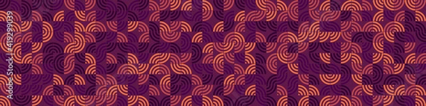 Obraz Abstract Geometric Pattern generative computational art illustration